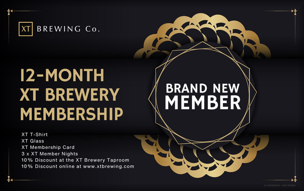 1-Year XT Brewery Membership (NEW MEMBER)