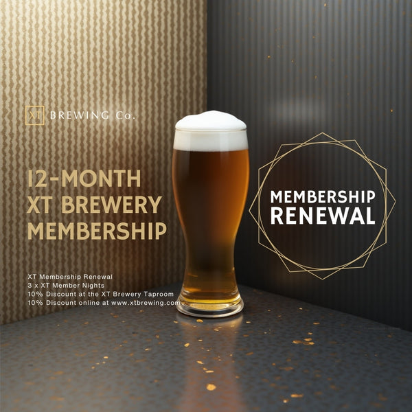 1-Year XT Brewery Membership (RENEWAL)