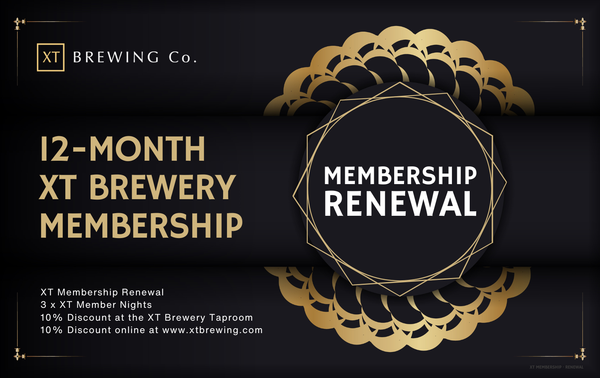 1-Year XT Brewery Membership (RENEWAL)