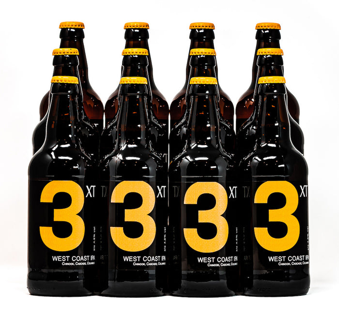 XT3 West Coast IPA - case of 12 x 500ml bottles
