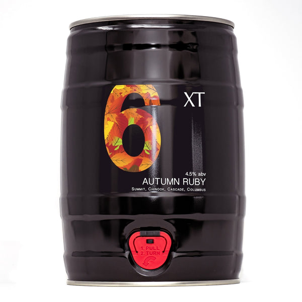 XT6 · Autumn Ruby · 5-Litre Mini-Keg