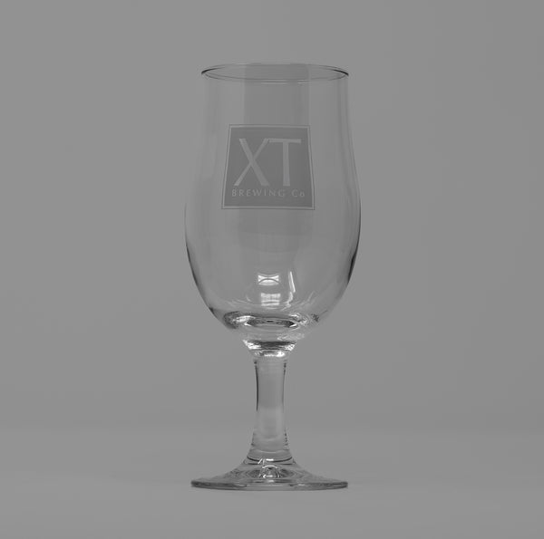 XT Brewing Co Engraved Half Pint Goblet Glass – 284ml